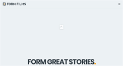 Desktop Screenshot of formfilms.com
